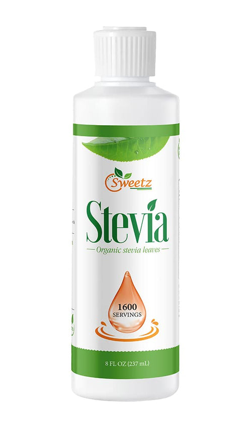 Liquid Stevia Drops Made from RebD Rich Organic Stevia Extract Concentrated Liquid Sweetener for Drinks Food and Pastries No Calories and No Carbs 8 FL OZ (1600 Servings)