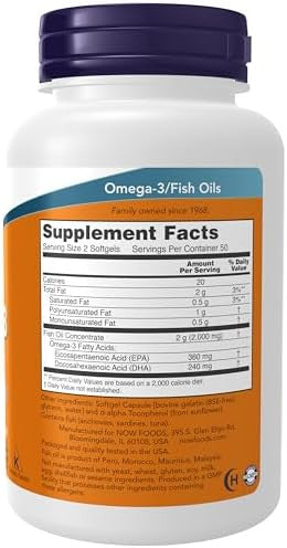 Now Foods Omega3100 Softgels (Pack Of 2)