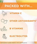 Emergen-C 1000mg Vitamin C Powder, with Antioxidants, B Vitamins and Electrolytes, Vitamin C Supplements for Immune Support, Caffeine Fizzy Drink Mix, Tangerine Flavor - 30 Count