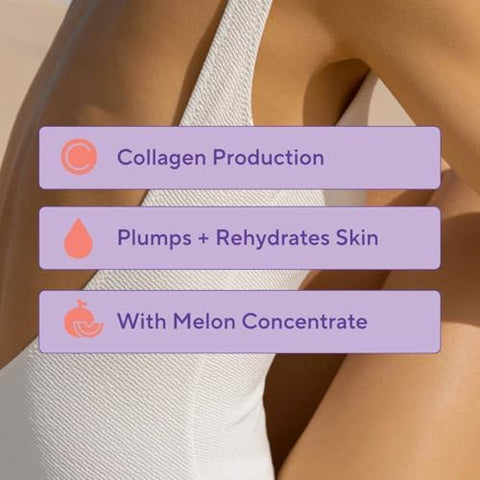 Sunergetic Premium Cellulite Supplement " Anti Cellulite Capsules For Women " Supports Skin Smoothing Smooth Legs Reduces Cellulite & Promotes Collagen Production " With Clinically Studied Melon Sod " 30 Count