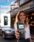 Akefta Breathalyzer 2026 Breathalyzers For Alcohol With Lcd Digital Display Personal Portable Alcohol Breathalyzer Tester With 5 Mouthpieces For Home And Party Use