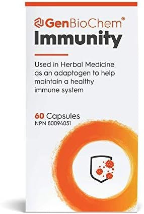 GenBioChem Immunity |200mg of priority 60 Capsules | American Ginseng Extract & Zinc for Boost Immune System Function, Immunity Support for Adults, Immunity Booster & Prevent Zinc Deficiency