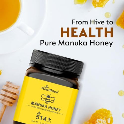 Manuka honey 514+ MGO | New Zealand Honey | High grade |Monofloral honey 8.8oz /250 gram