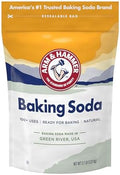 ARM & HAMMER Baking Soda Made in USA, Ideal for Baking, Pure & Natural, 2.7lb Bag