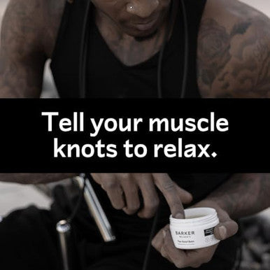Barker Wellness Co Soothing Muscle Therapy Balm Rapid Joint & Muscle Discomfort Relief All:Natural Recovery With Menthol Antioxidants & Moisturizing Properties Vegan Cruelty: & Plantbased