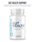 Revive Md Gut Health Supplements For Men & Women - Daily Gut Repair & Digestive Health Support Formula With Thyme Oregano & Milk Thistle - Vegan-Friendly Gluten-Free (60 Capsules 30 Servings)