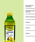 IOS Natural 100% Pure Avocado Oil 17oz, High-Heat Cooking, Frying, Baking, Homemade Sauces, Dressings and Marinades