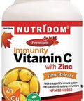 Nutridom Vitamin C with zinc 60 Vcaps
