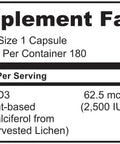 Naturelo Vitamin D Plant Based From Lichen 180 Mini Capsules Vegan B12 1000 Mcg Methylcobalamin 90 Capsules