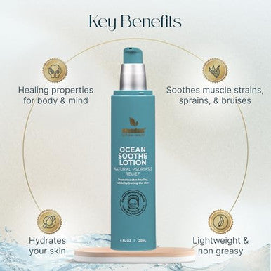 Abundant Natural Health Ocean Soothe Ultimate Bath Bundle with Highly Concentrated Pure Magnesium Salts and Lavender Oil to Help Relieve Problematic and Dry Skin, Safe for Sensitive Skin