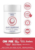 Lunakai Pro Usa Made Glp-1 Supplement - Natural Glp 1 Support With Probiotics & Resveratrol Supports Weight Management Cravings & Metabolism 60Ct