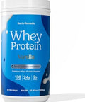 Santo Remedio Vanilla Whey Protein Premium Whey Protein Powder 24G Of Protein Per Serving 30 Servings