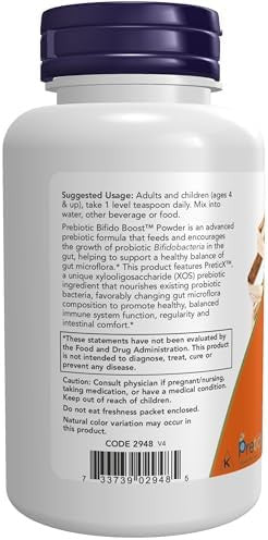 Now Foods Supplements Prebiotic Bifido Boost With Preticx Xylooligosaccharide (Xos) Prebiotic Powder 3Ounce