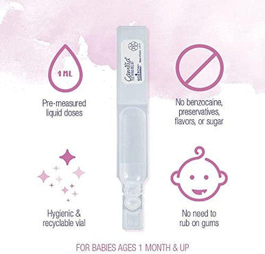 Boiron Camilia Teething Drops For Daytime And Nighttime Relief Of Painful Or Swollen Gums And Irritability In Babies 40 Liquid Droppers Bundled In 8 Separate Packs Of 5