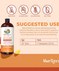 Maryruth's Nighttime Multimineral (Coconut & Multivitamin Liquid + Hair Growth (Peach 32Oz