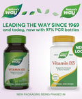 Nature'S Way Vitamin D3 Extra Strength(1) Supports Bone Health And Immune Function 2000 Iu (50 Mcg Per Serving) 240 Softgels (Packaging May Vary)