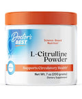 Doctor'S Best Doctors Best L-Citrulline Powder - L Citrulline Supplement For Men & Women Nitric Oxide Metabolism Support Helps Muscle Soreness Circulatory Health & Energy Support Unflavored Gluten Free 7 Oz