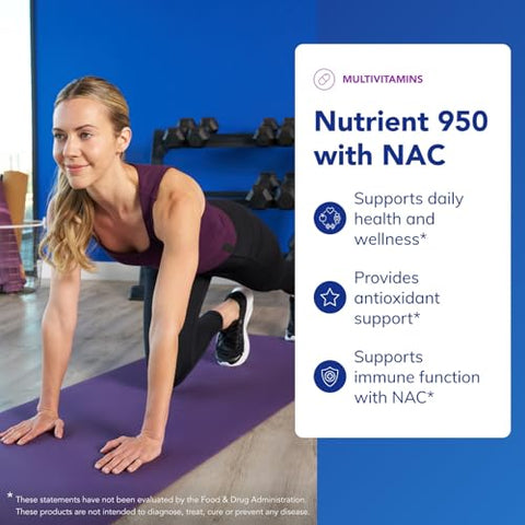 Pure Encapsulations Nutrient 950 With Nac Helps Provide Additional Immune Support 240 Capsules