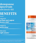 Doctor'S Best Menopause Spectrum With Estrog-100 - Menopause Support Supplement For Women Hot Flashes & Night Sweats Support Helps Dryness Gluten Free Soy Free Vegan Capsules 30 Veg Caps