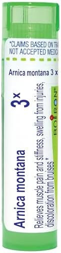 Boiron Arnica Montana 3X For Muscle Pain Stiffness Swelling From Injuries & Bruises 80 Pellets