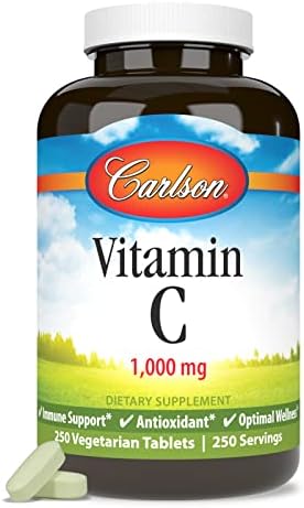 Carlson Vitamin C 1000 mg 250 Count