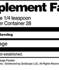 Terravita Red Cabbage Powder (1 Oz, Zin: 519447)