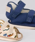 Bsn 43-101602 Cast Shoe Canvas, Blue, Large