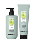 Bananal Purifying Scalp Shampoo & Conditioner Set Deep Cleanse + Lightweight Nourishment For Oily Sensitive Scalp Herbal Extracts Menthol Biotin Niacinamide Ph 5.5 Korean Hair