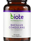 Biote Nutraceuticals - Bacillus Coagulans - Gut + Digestive (60 Capsules)
