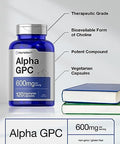 Horbaach Alpha Gpc 120 Capsules 600Mg