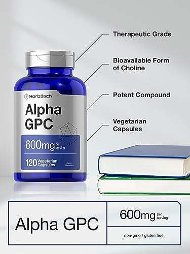 Horbaach Alpha Gpc 120 Capsules 600Mg