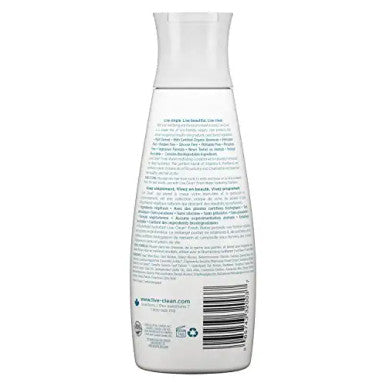 Live Clean Fresh Water Hydrating Shampoo and Conditioner Bundle With Rosemary Leaf Extract Vitamin E and Lavender Extract 12 fl. oz. Each