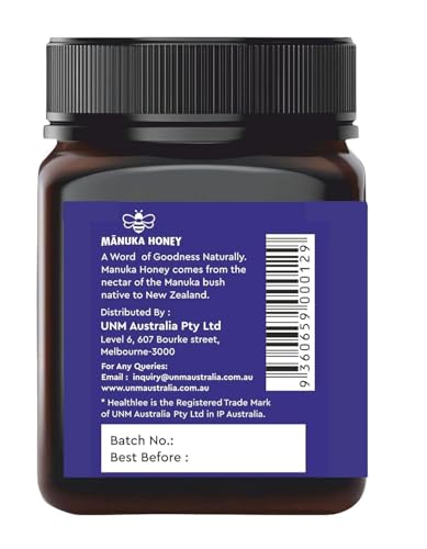Manuka Honey MGO 265+, Genuine Raw New Zealand Honey, Multi-Functional Health honey Manuka, Non-GMO Superfood,Unpasteurized,Daily Wellness Support - 250g (8.82 Oz)