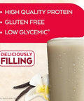 Atkins Vanilla Cream Meal Size Protein Shake 23G Protein Low Glycemic 3G Carb 1G Sugar Keto Friendly