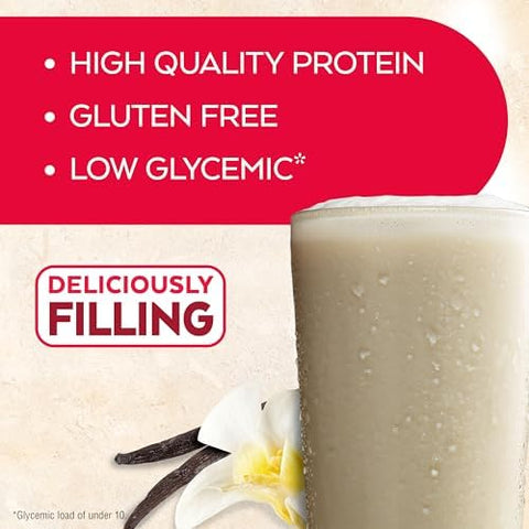 Atkins Vanilla Cream Meal Size Protein Shake 23G Protein Low Glycemic 3G Carb 1G Sugar Keto Friendly