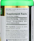 NatureS Bounty Vitamin D5000 Iu Softgels Maximum Strength 150 Ea ( Pack Of 2)