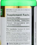 Nature'S Bounty Vitamin D-5000 Iu Softgels Maximum Strength 150 Ea ( Pack Of 2)