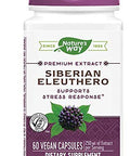 Nature's Way Siberian Eleuthero Standardized - 60 Capsules