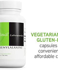 Davinci Labs Dlphenylalanine Amino Acid Dietary Supplement To Support Comfort Balance And Discomfort With 750 Mg Dlphenylalanine Per Serving Gluten 60 Vegetarian Capsules