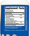 Nutricost Turmeric Curcumin Pills (3 Pack) With Bioperine And 95% Curcuminoids 2300Mg 120 Capsules Veggie Capsules 767Mg Per Cap 40 Servings Gluten Nongmo
