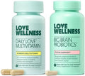 Love Wellness Daily Love Multivitamin and Big Brain Probiotics Mind and Body Duo Womens Vitamin and Probitoic