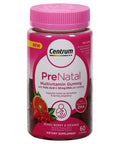 Centrum Prenatal Multivitamin Gummies With Dha And Folic Acid Mixed Berry And Orange Flavors - 60 Count 30 Day Supply