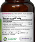 Oregon'S Wild Harvest Milk Thistle Organic Nongmo Herbal Supplement Pullulan (Plant Sourced) Vegan Capsules 180 Count