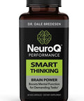 Lifeseasons Neuroq Smart Thinking Supplement Pills - Brain Power + Mental Focus Booster - Supports Memory Recall & Attention - Bacognize Bacopa, Cognizin Citicoline & Coffee Extract - 60 Capsules