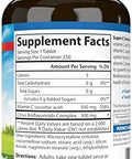 Carlson SuperC Complex Vitamin C + Bioflavonoids Immune Function and Optimal Wellness Antioxidant 250 Vegetarian Tablets