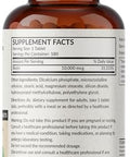 Futurebiotics Biotin 10000 Mcg High Potency Tablets Supports Healthy Hair Skin & Nails & Energy Production Nongmo 360 Vegetarian Tablets