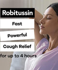 Robitussin Maximum Strength Elderberry Cough + Chest Congestion Dm Cough Medicine For Adults Cough And Chest Congestion Relief Liquid 4 Fl Oz