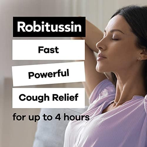 Robitussin Maximum Strength Elderberry Cough Plus Chest Congestion Dm Cough Suppressant For Adults Providing Non Drowsy Liquid Cough And Chest Congestion Relief 2X8 Fl Oz
