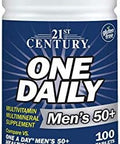 21St Century Men'S 50+ One Daily Multivitamin Multimineral Supplement Tablets 100 Ct Pack Of 3