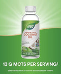 Nature's Way Liquid Coconut Oil, Oil for Cooking, Superior Flavor and Aroma, Hexane Free, Stays Liquid, Non-GMO Project Verified, 10 Fl Oz (Packaging May Vary)